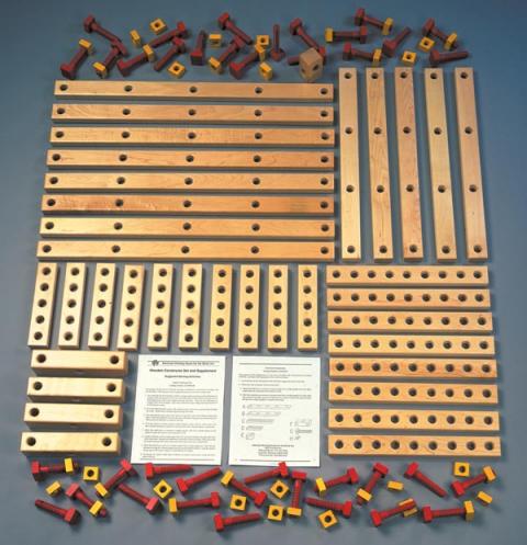 Wooden Constructo Sets (Models 1-03690-00 &amp; 1-03140-00)